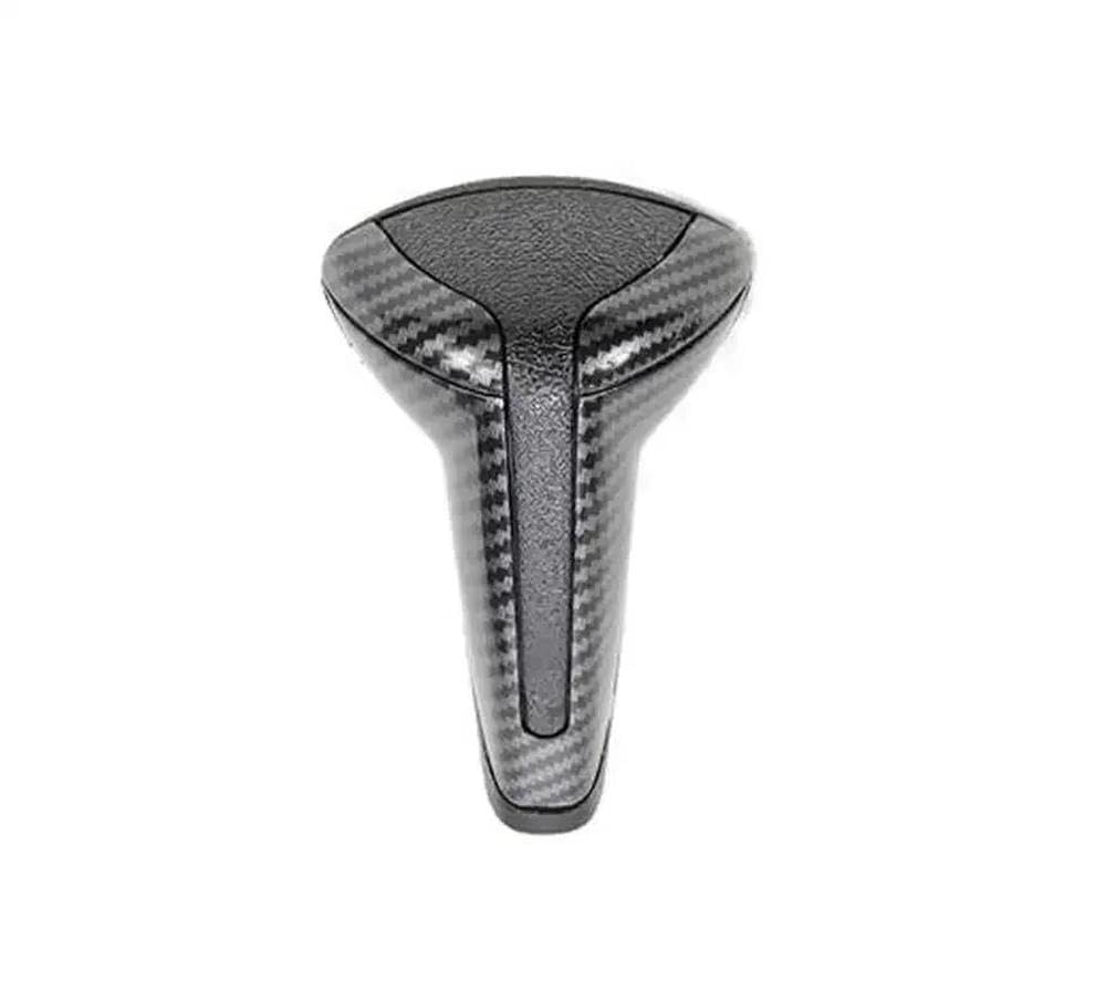 Hyasdbwe Carbon Fiber For Peugeot 206 301 307 308 408 For Citroen C3 C4 C5 For C-Quatre For C-Triomphe Car Automatic Gear Stick Lever Gear Shifter Parts(Carbon Fiber)
