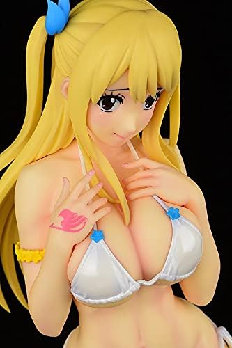 Miniatura 16 de Fairy Tail Lucy Heartfilia (traje de baño puro en corazón) figura de PVC a escala 16, multicolor