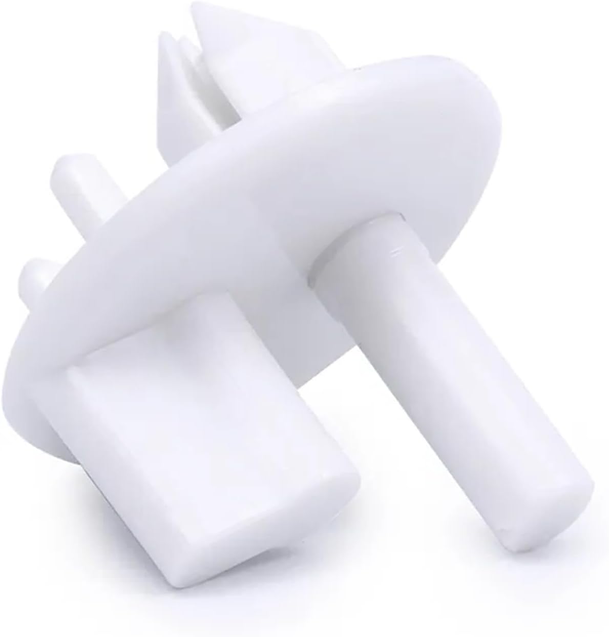 4 Pack 241993101 Refrigerator Shelf Support Clips for Frigidaire - Replaces 1513081, 240350802, AP4393090, AH2358879, PS2358879 - Crisper Cover Shelf Bracket Replacement Parts