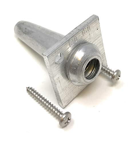 One Way Anchor Vises for 8-11 Gauge Wire with Screws 10 Pack | WireVise | Grape Arbor | Wire Trellis | Anchor Vise - Thumbnail 3