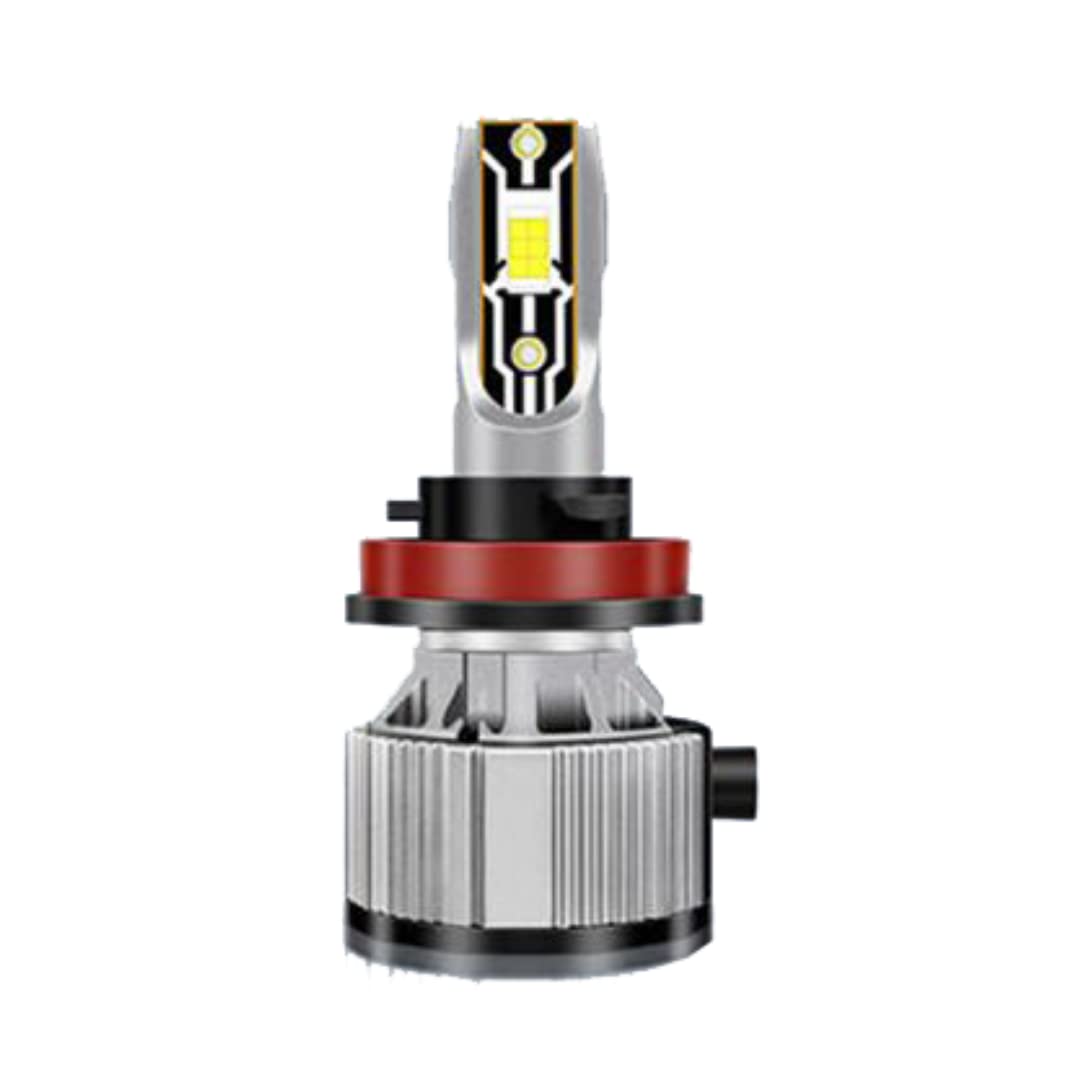 Sulfar H8/H11/H16/P43 Car LED Bulb Super Bright Headlight Kit (AD-LED-H8/H11/H16) | Pack of 1 | Black-image-37