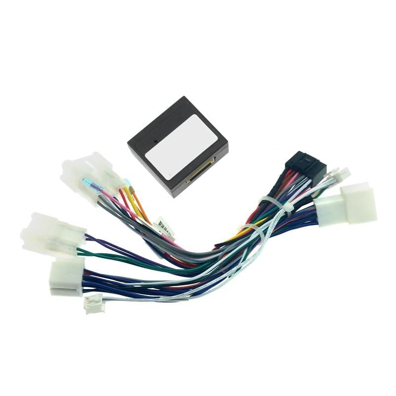 Car for Audio 16pin Wiring Harness Adapter with Canbus for Lexus RX 300/Harrier(98-03) Android Stereo Installation #HQ6770 - (Color Name: CANBUS Box Harness)