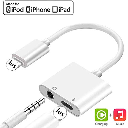 Headphone Adapter for iPhone 11 pro 3.5mm car Charger Dongle Cable Headphone Jack