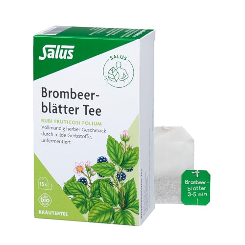 Salus - Brombeerblätter Tee - 1x 15 Filterbeutel (27 g) - Kräutertee - nicht fermentiert - Rubi fructicosi folium - vollmundig herber Geschmack - unfermentiert - bio