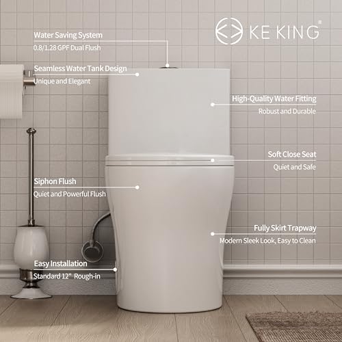 Kk Ke King Ke King Compact One Piece Toilet thumb #1