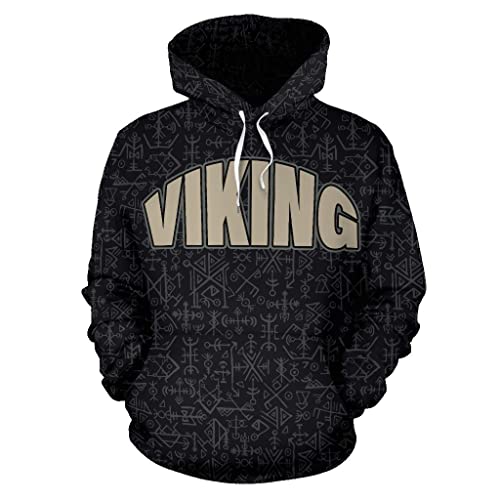 Sweat Viking pour homme idéal pour vos sorties décontractées et soirées style nordique vintage