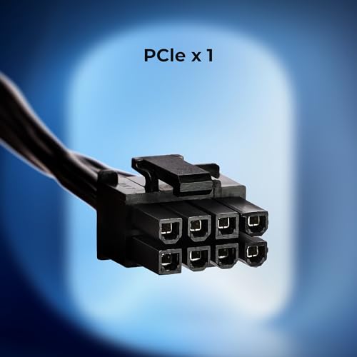 Image of Zebronics Premium Power Supply, Long Flat Cables, Silent 120mm Fan, 12V 32A, 6+2 PCIe, 4+4 CPU, 4 x SATA, 2 x MOLEX, RGB Fan, Built-in Protections (VS550Z, Black)