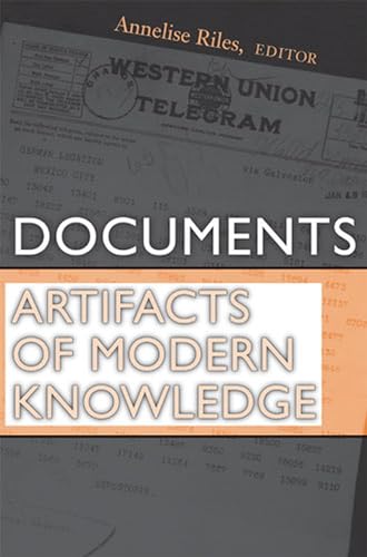 Documents: Artifacts of Modern Knowledge view 2