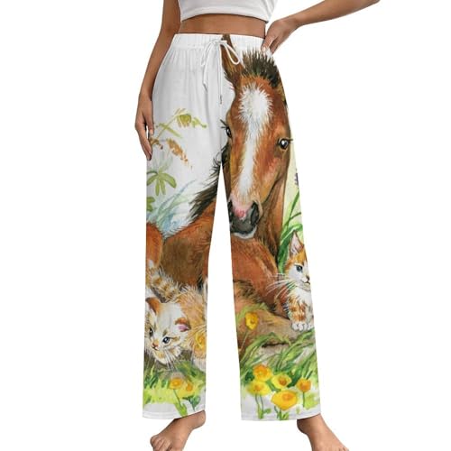 Bas de pyjama femme ample et doux pour ne plus manquer de poches S