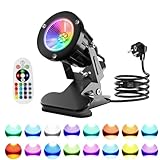 【Polyvalence D'utilisation Intérieur & Extérieur】Que ce soit comme lampe pour plantes, éclairage d’accent pour votre intérieur, lampe de bureau, spot de jardin ou éclairage de terrasse, ce spot LED à pince répond à tous vos besoins d’éclairage. Son design compact et sa fonctionnalité polyvalente en font un accessoire indispensable pour embellir et illuminer votre espace.