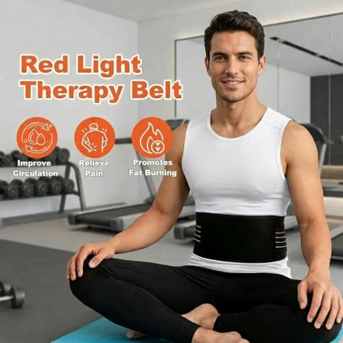 Gracekey 11.5"x7.1" Red Light Therapy Mat for Body, 3-in-1 Infrared Light Therapy Pad-660nm & 850nm Wavelengths, 3 Modes and Timer for Pain Relief, Muscle Recovery — view 2