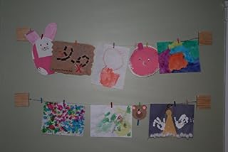 Artwork / Photo Hangline Display Wire Clothesline - Unfinished