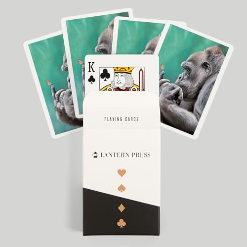 Juego de Naipes Poker Lantern Press 52 Cartas miniatura 6