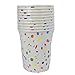 Produktbild TopTen Party Pappbecher Konfetti 200ml, Gläser, Geburtstag, Feier, 10er Pack (1 x 10 Stück)