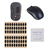 Yuanhaourty 60pcs Mouse Feet Sticker Mouse Skates Pads Replacement Mouse Feet for M215 / M310 / M325