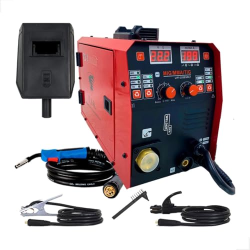 Maquina De Solda Inversora Multiprocesso Mig Com E Sem Gás 150 Tig Eletrodo Bivolt 127/220V Usk