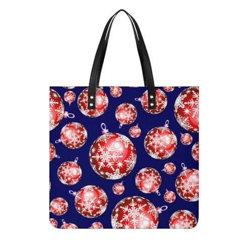 Sac à main shopper femme rouge grand format 39x39cm pour tout transporter