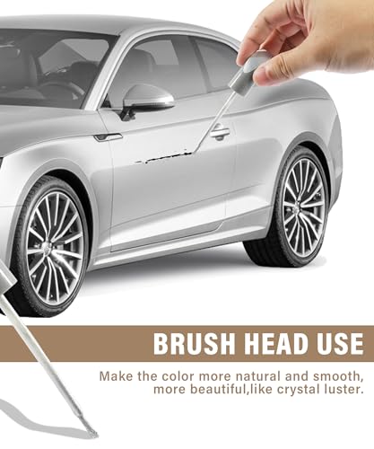 Reswish Car Scratch Remover,Car Scratch Repair,Car Accessories Car Deep Scratch Remover,Scratch Remover for Vehicles,Universal Car Touch Up Paint for Deep Scratches (Silver) - Thumbnail 4