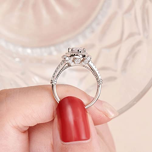 Sheloves Marquise Cut White Cubic Zirconia Cz Engagement Rings For Women 925 Sterling Silver Sz 7 #TOP4