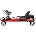 Razor Ground Force 24V Rechargeable Electric Go Kart, up to 12 MPH, Red