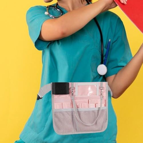 Sac de taille pour infirmière avec porte-ruban et multi-compartiments - 5
