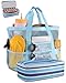 Genteen Beach Bags with Cooler (Blue)