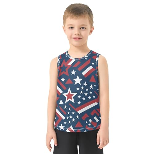 Tank Top for Boys Quick Dry Kids Casual Stylish Sleeveless Shirt Lightweight Summer Sportswear Outdoor Play Outfit2