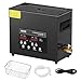 VEVOR 6L Ultra Sonic Cleaner, 180W Digital Ultrasonic Cleaning Machine with Gentle Mode & Upgraded Degassing, 40kHz Industrial Ultrasound Cleaner with Heater & Timer for Retainer, Jewelry, Tools