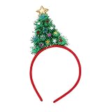 Christmas tree hair accessories Christmas head band sequins five-pointed star Christmas hairband dec