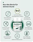 PAWSAN Darmwohl Bio Darmkur Hund – Alternative zu Probiotika – Gras und Kotfresser Drops – Sodbrennen Hund, Durchfall, Blähungen – Darmflora Aufbauen mit Präbiotika – 100 Tabletten Made in Germany