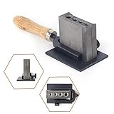 Metal Silver Casting Melting Mold Ingot Mold Gold Silver Melting Reversible 4 Holes