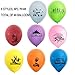 48 PCS Party Supplies 12" Latex Balloons,Birthday Party Decoration Favors for Gamer Great Fans,8 Colors and 8 Designs