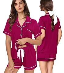 Hot Pink With White Color Piping