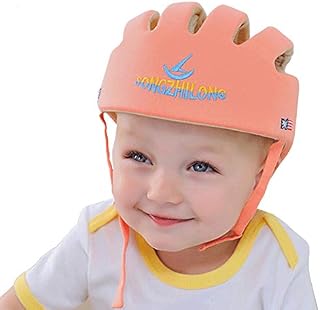 Infant Baby Safety Helmet, IULONEE Toddler Adjustable Protective Cap, Children Safety Headguard Harnesses