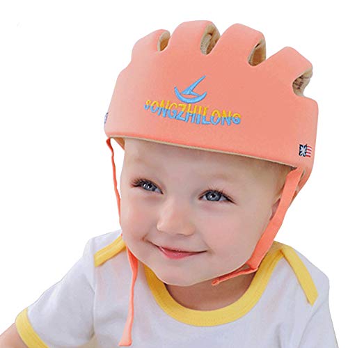 Infant Baby Safety Helmet, IULONEE Toddler Adjustable Protective Cap, Children Safety Headguard Harnesses