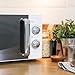 Russell Hobbs RHM1731 Inspire Solo Mikrowelle, 17 Liter, 700W, Weiß, mit 5 Leistungsstufen, Timer, Auftaufunktion, Leicht zu Reinigen