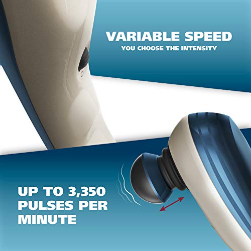Wahl Deep Tissue Long Handle Percussion Massager - Handheld Therapy With Variable Intensity To Relieve Pain In The Back, Neck, Shoulders, Muscles, & Legs For Arthritis - Model 4290-300 #TOP2