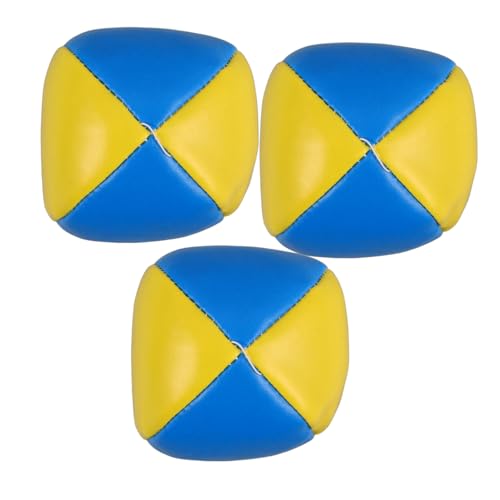 Totority 3pcs Lightweight Juggling for Boy Girl Bright Stage for Hand-Eye Coordination and Tossing Games for Beginners and Portable Practice