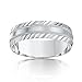 Imagen de Theia Anillo de Bodas de Oro Blanco de 9k
