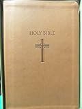 Thomas Nelson Holy Bible - NKJV New King James Version Super Giant Print Edition- Brown Leather