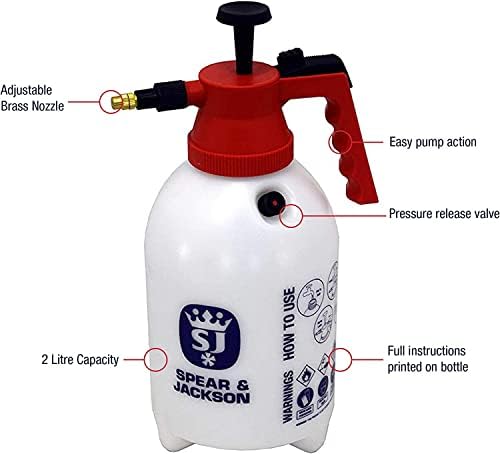 Spear & Jackson 2LPAPS 2 Litre Pump Action Pressure Sprayer - View 4