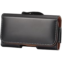 Elder Cell Phone Generic Leather Belt Clip Pouch Holster Case for Nokia 2760/2780, Phone Holder for Tracfone N139DL,TA-1398,TA-1451,TA-1420[4.7"*2.6"*1.2"]
