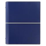 Elastischer Verschluss. Filofax 2020 - Domino A5 Organizer - Marine Blau