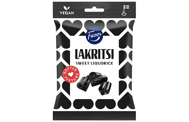 Fazer Lakritsi Sweet Liquorice 1 Pack × 150g