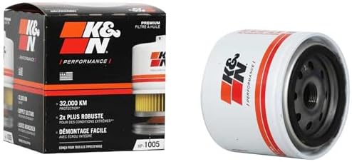 K&N Premium Oil Filter: Protects your Engine: Compatible with Sel...