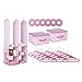 Delta Children Nursery Closet Organizer, Pink, 24 Piece