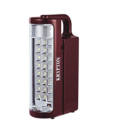 Krypton Rechargeable LED Emergency Lantern Black