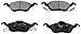 DuraGo BP816 C Front Ceramic Brake Pad