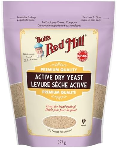 Bob's Red Mill Active Dry Yeast, 227g (Pack of 1)