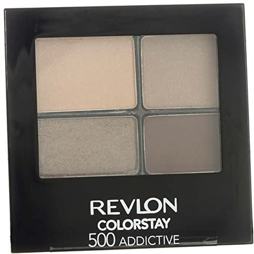 Revlon Colorstay 16 Hour Eye Shadow Quad, Addictive (Pack Of 3) #TOP16